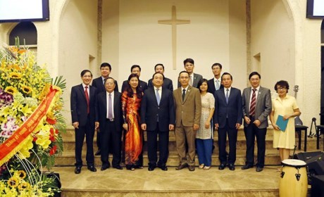 Centenary congratulations to Hanoi Evangelical Church - ảnh 1